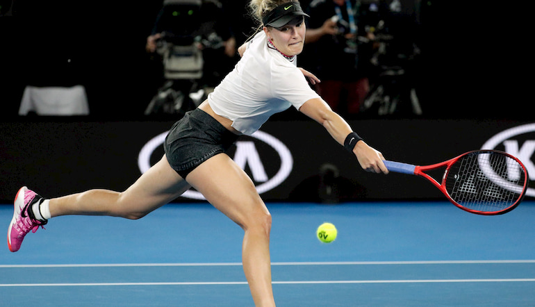 Betting on tennis with Eugenie Bouchard