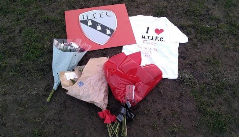 Floral Tribute football