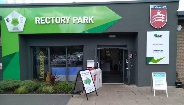 Diary of a Groundhopper - Middlesex FA Pitch 2