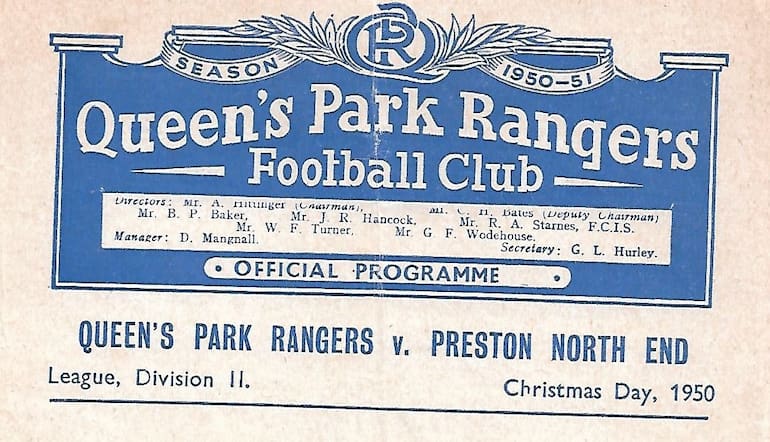 QPR Christmas Big Freeze