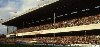 Arsenal legend Tony Adams played at Highbury