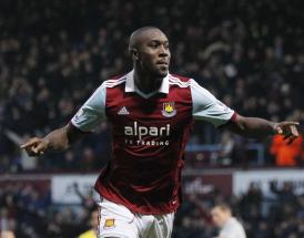 West Ham United striker Carlton Cole