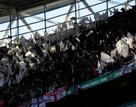 The lasagne cooked at Wembley