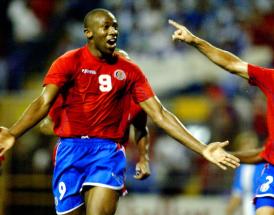 Paulo Wanchope Costa Rica former Manchester City striker
