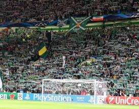 Champions League night at Celtic Park