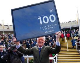 Willie Mullins hits 100 Cheltenham Festival winners