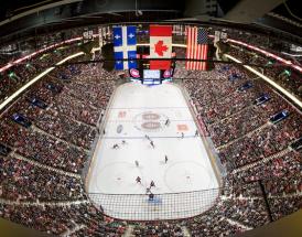 The biggest stadiums in the NHL