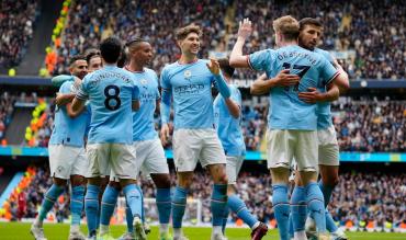 Man City Arsenal title race