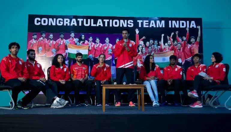 Indian badminton coach